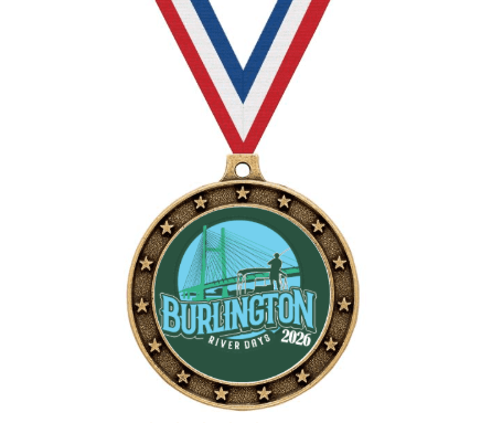 Burlington River Days Medals